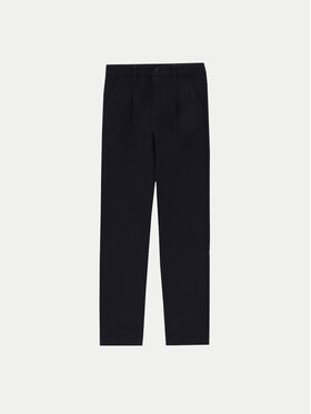 Coccodrillo Coccodrillo Kalhoty z materiálu ZC4120102EJB Tmavomodrá Regular Fit