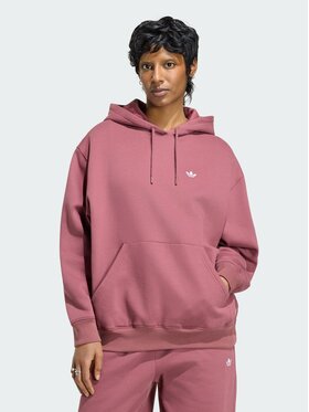 adidas adidas Pluus Essentials Oversized Fleece Hoodie KT2272 Roosa Regular Fit