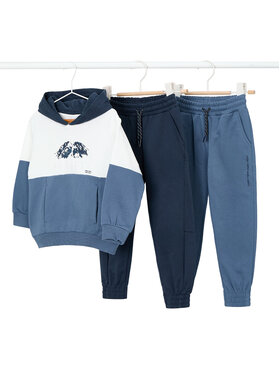 Mayoral Mayoral 2er-Set Jogginghosen und Sweatshirt 4804 Blau Regular Fit