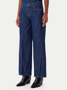Guess Jeans Guess Jeans Džínsy W5BA2T D002A Modrá Wide Leg