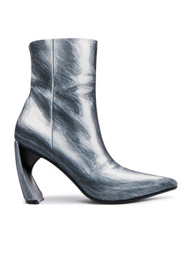 United Nude United Nude Škornji Zuma Canvas HI 110611006202 Srebrna