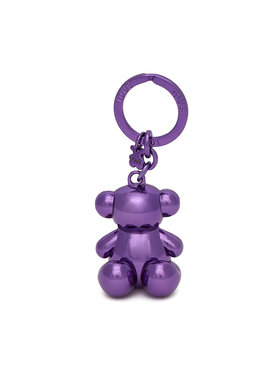 TOUS TOUS Obesek LLAVERO METAL BOLD BEAR 2002040629 Vijolična