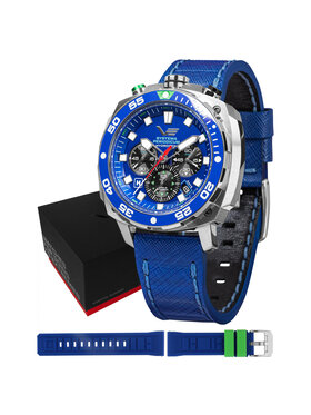 Vostok Europe Vostok Europe Zegarek VK67-650A720 Niebieski