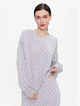 DKNY DKNY Koszulka piżamowa YI2122627 Szary Regular Fit