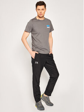 Under Armour Pohodne Hlače Vital Woven 1352031 Črna Loose Fit