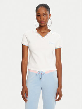 Juicy Couture Juicy Couture Polo JCWCT225355 Bijela Regular Fit