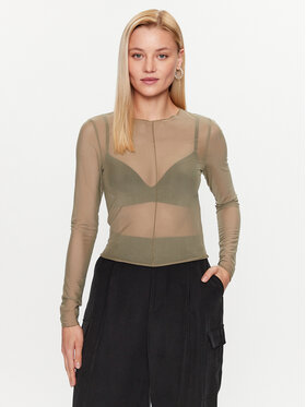 ONLY ONLY Блуза 15315812 Зелен Regular Fit