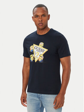 Guess Jeans Guess Jeans Футболка 183589 Голубий Classic Fit