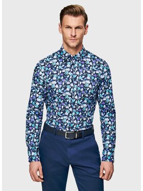 Pako Lorente Pako Lorente Koszula P26SF-1X-009 Granatowy Slim Fit