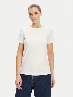 Weekend Max Mara Weekend Max Mara T-Shirt Multib 2525976011 Biały Regular Fit