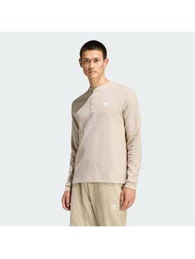 adidas adidas Longsleeve 151033 Beżowy Loose Fit
