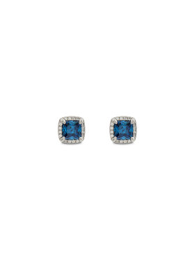 ICED STUFF ICED STUFF Ausskari Blue Princess Baltais zelts