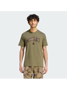adidas adidas T-Shirt 168213 Zielony Regular Fit