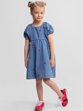 minoti minoti Sukienka codzienna 30DRESS110 Granatowy Regular Fit
