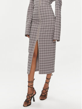 ROTATE ROTATE Suknja olovka 1122772947 Siva Slim Fit