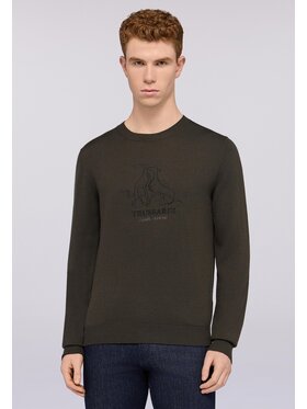 Trussardi Trussardi Kardigan M0348000036N035 Zielony Regular Fit