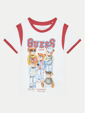 Guess Guess T-shirt N5RI04 K8HM4 Bianco Regular Fit