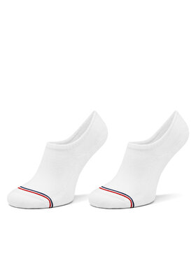 Tommy Hilfiger Tommy Hilfiger Unisex sneaker-sokkide komplekt (2 paari) 701228179 Valge