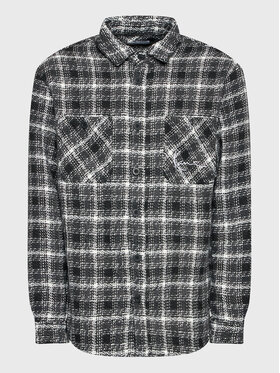 Karl Kani Karl Kani Prechodná bunda Chest Signature 6023654 Čierna Relaxed Fit