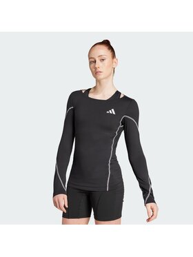 adidas adidas Koszulka techniczna 151963 Czarny Slim Fit