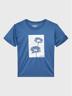 Regatta Regatta T-Shirt Alvarado VII RKT143 Niebieski Regular Fit
