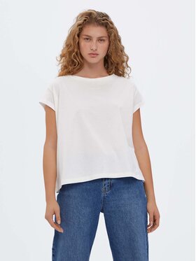 Americanos Americanos Tricou Houston Alb Relaxed Fit