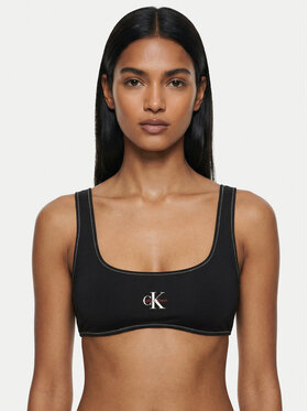 Calvin Klein Swimwear Calvin Klein Swimwear Góra od bikini LV00Q61100 Czarny