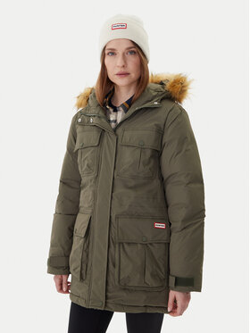 Hunter Hunter Parka Glyder HARW0014252 Zaļš Regular Fit