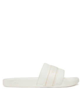 Tommy Hilfiger Tommy Hilfiger Klapki Hilfiger Poolside With Webbing FW0FW08529 Biały