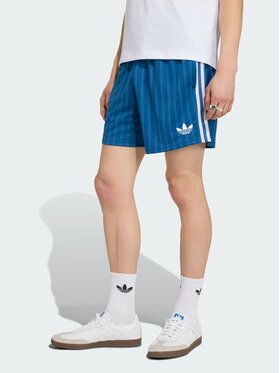 adidas adidas Szorty sportowe 168835 Niebieski jasny Loose Fit