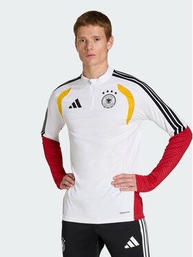 adidas adidas Bluza Germany 26 Tiro Training Biały Slim Fit