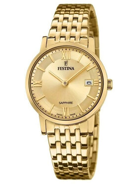 Festina Festina Zegarek F20021/2 Złoty