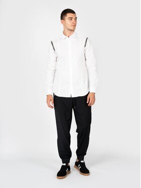 Les Hommes Les Hommes Παντελόνι υφασμάτινο LBP1008305U Μαύρο Slim Fit