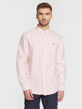 Tommy Jeans Tommy Jeans Koszula Classic Oxford DM0DM15408 Różowy Classic Fit