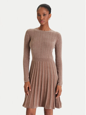 Guess Guess Rochie tricotată W5BK79 Z3902 Bej Regular Fit