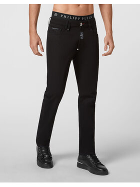 PHILIPP PLEIN PHILIPP PLEIN Jeansy 31788 Czarny Straight Fit