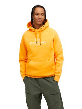 Peak Performance Peak Performance Bluza Original Pomarańczowy Regular Fit