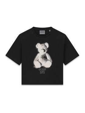 Guess Kids Guess Kids T-Shirt 185301 Czarny Classic Fit