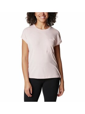 Columbia Columbia T-Shirt 203348 Różowy Regular Fit