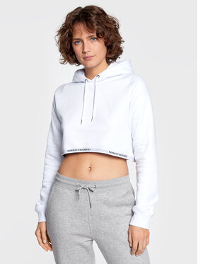 Paprocki & Brzozowski Paprocki & Brzozowski Sweatshirt BLUZCOM2154 Weiß Relaxed Fit