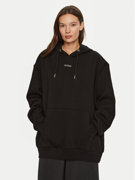 Guess Guess Džemperis V4BQ22 KCHX0 Juoda Regular Fit