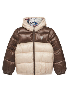 Guess Зимова куртка L5YL00 WEGY0 Бежевий Regular Fit