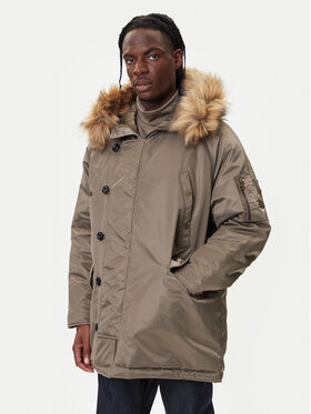 HUGO HUGO Parka Makaro2541 50546236 Beež Regular Fit