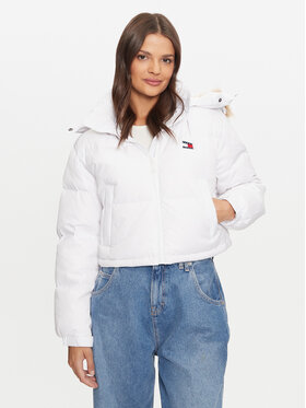 Tommy Jeans Tommy Jeans Μπουφάν πουπουλένιο Alaska DW0DW19687 Λευκό Regular Fit