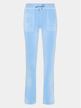 Juicy Couture Juicy Couture Pantaloni da tuta Del Ray JCAP180 Blu Straight Fit