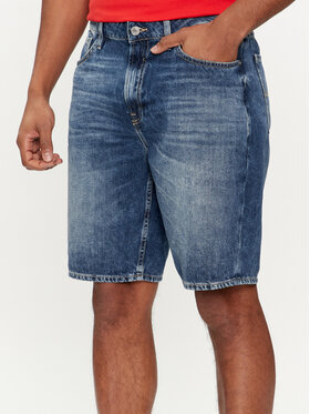 Guess Guess Дънкови шорти M4GD27 D5AY1 Тъмносин Regular Fit