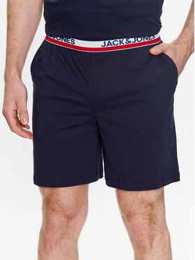 Jack&Jones Jack&Jones Szorty piżamowe Tape 12230637 Granatowy Regular Fit