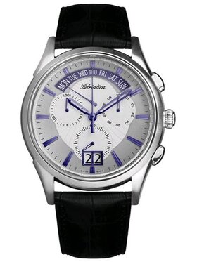 Adriatica Adriatica Zegarek A1193.52B3CH Czarny