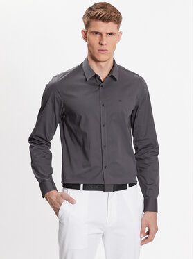 Calvin Klein Calvin Klein Camicia K10K110856 Grigio Slim Fit