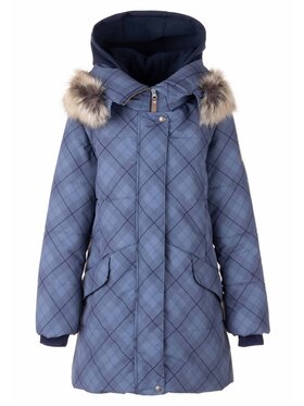 Lenne Lenne Kurtka anorak 22362-2297 Granatowy Basic Fit